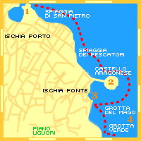 Ischia per mare